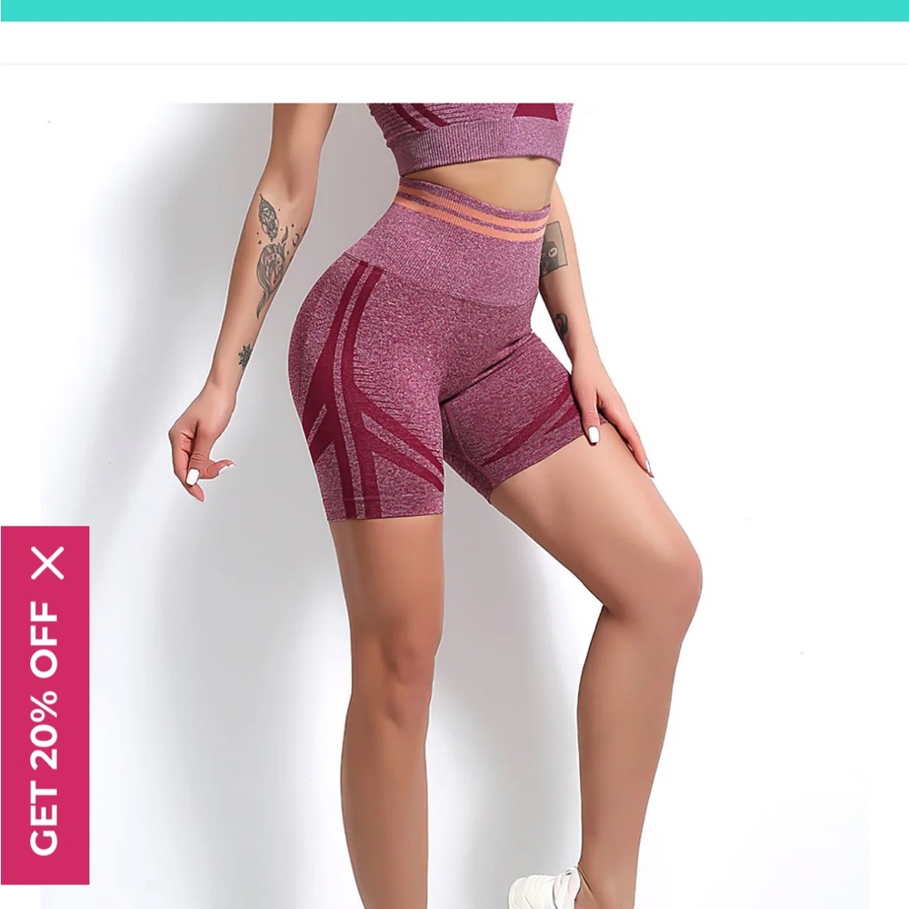 Amelia active willo Fox seamless short